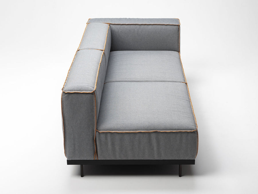 HEATH SINGLE ARM SOFA / DENIM