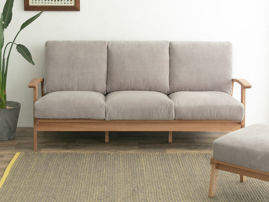 Bothy Corduroy Ottoman