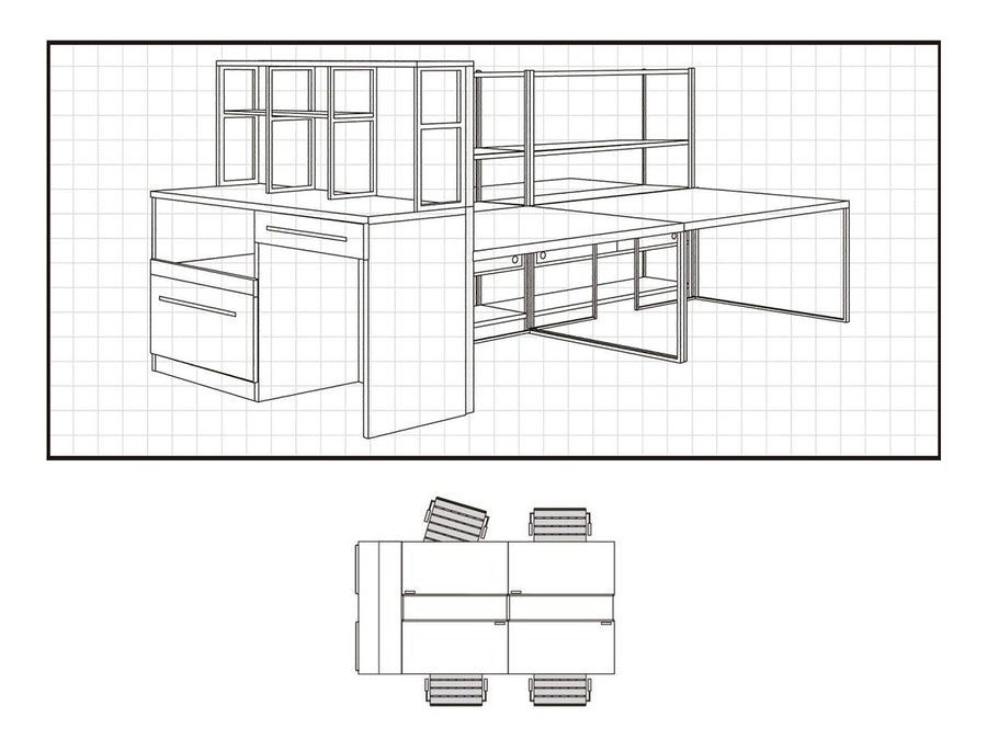 DOCK OFFICE SERIES DESK