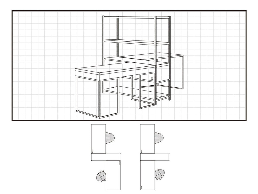 DOCK OFFICE SERIES DESK