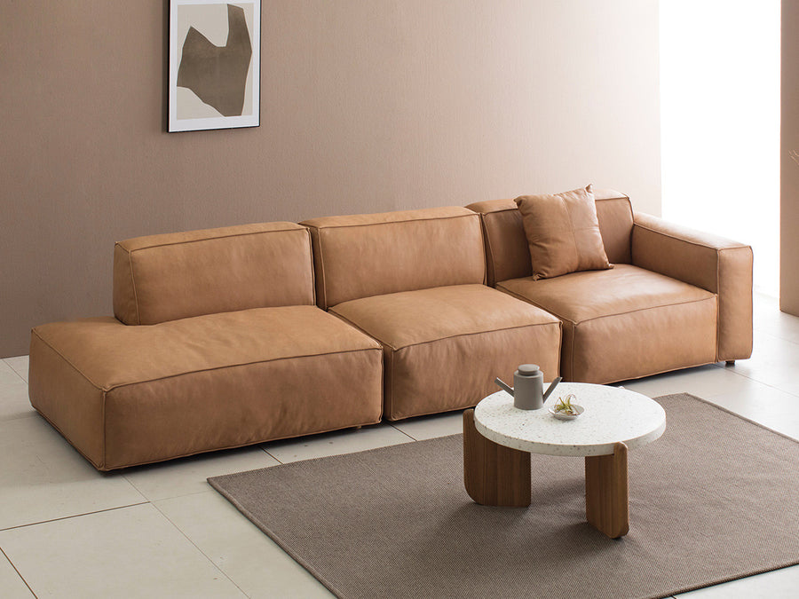 BAKER sofa 1-arm + open end