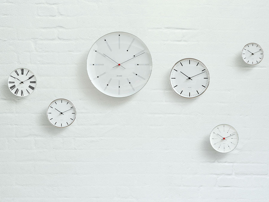 ARNE JACOBSEN Bankers Wall Clock