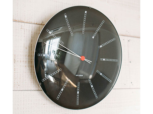 ARNE JACOBSEN Bankers Wall Clock