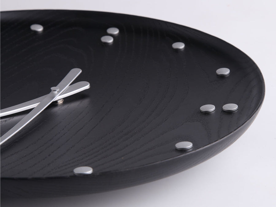 Finn Juhl Wall Clock Black