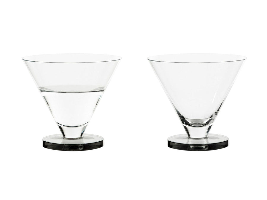 Puck Cocktail Glass 2P