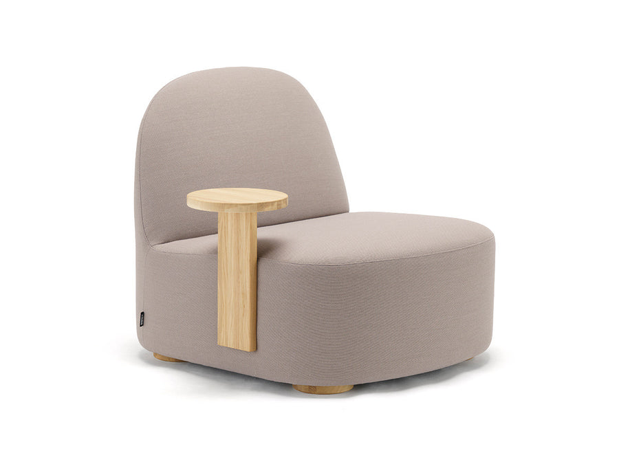 POLAR LOUNGE CHAIR L with SIDE TABLE