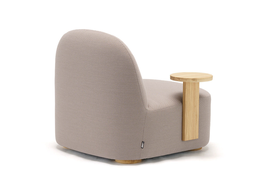 POLAR LOUNGE CHAIR L with SIDE TABLE