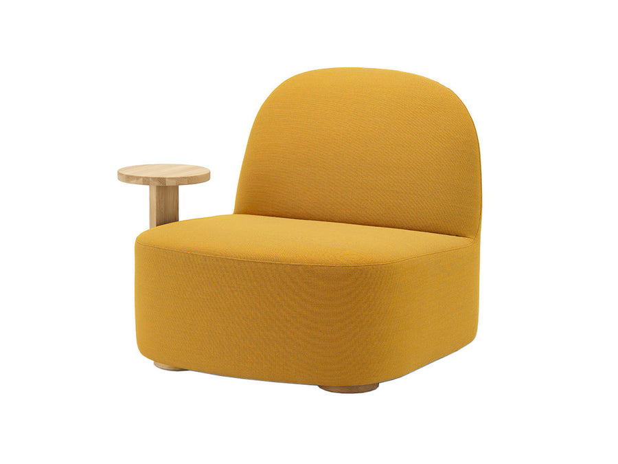 POLAR LOUNGE CHAIR L with SIDE TABLE