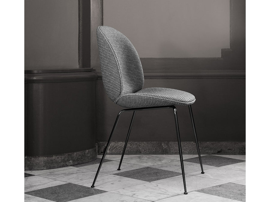 Beetle Dining Chair Un-upholstered - Conic base