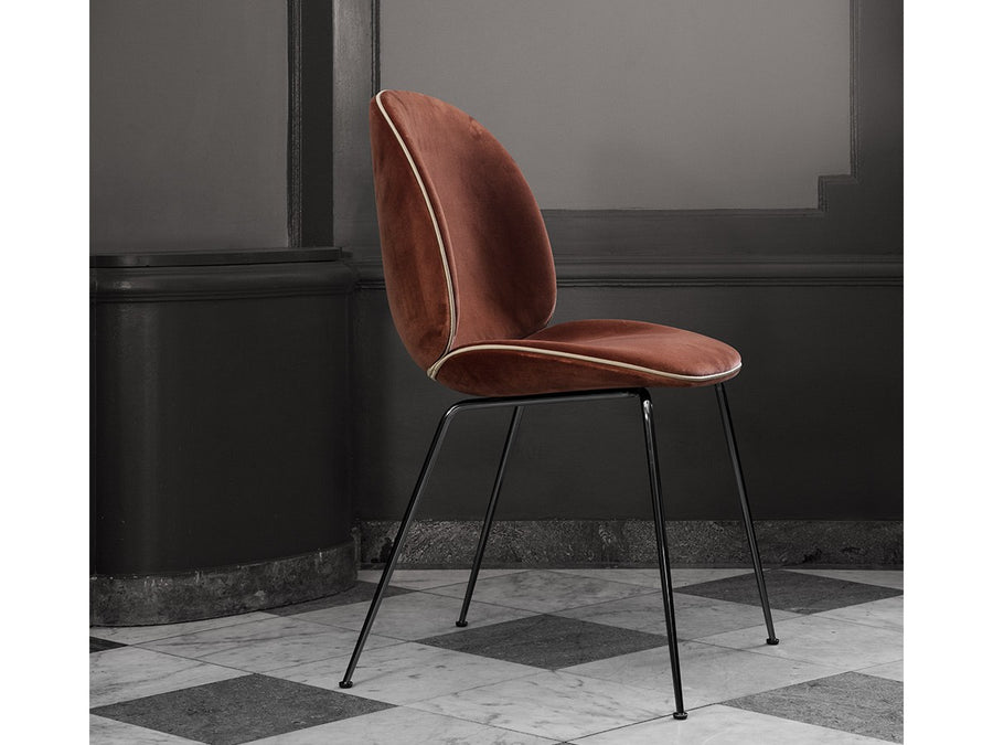 Beetle Dining Chair Un-upholstered - Conic base