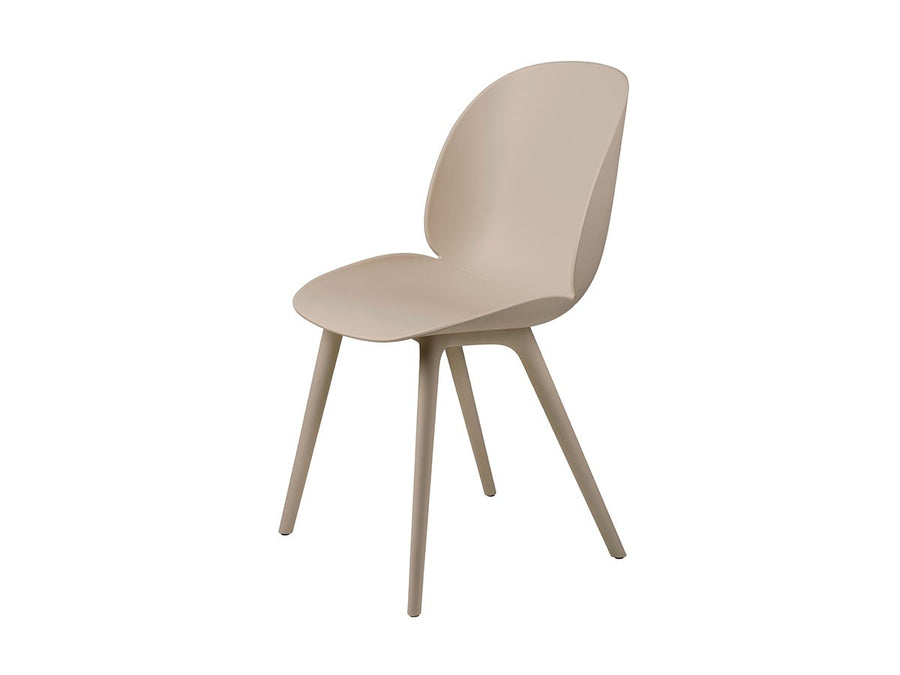 Beetle Dining Chair Un-Upholstered - Plastic base, Monochrome, Outdoor