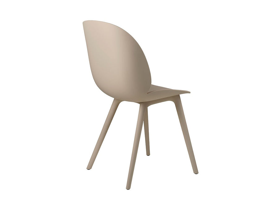 Beetle Dining Chair Un-Upholstered - Plastic base, Monochrome, Outdoor