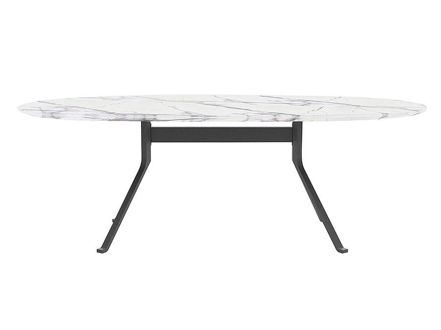 Blink Oval Dining Table - Stone Top