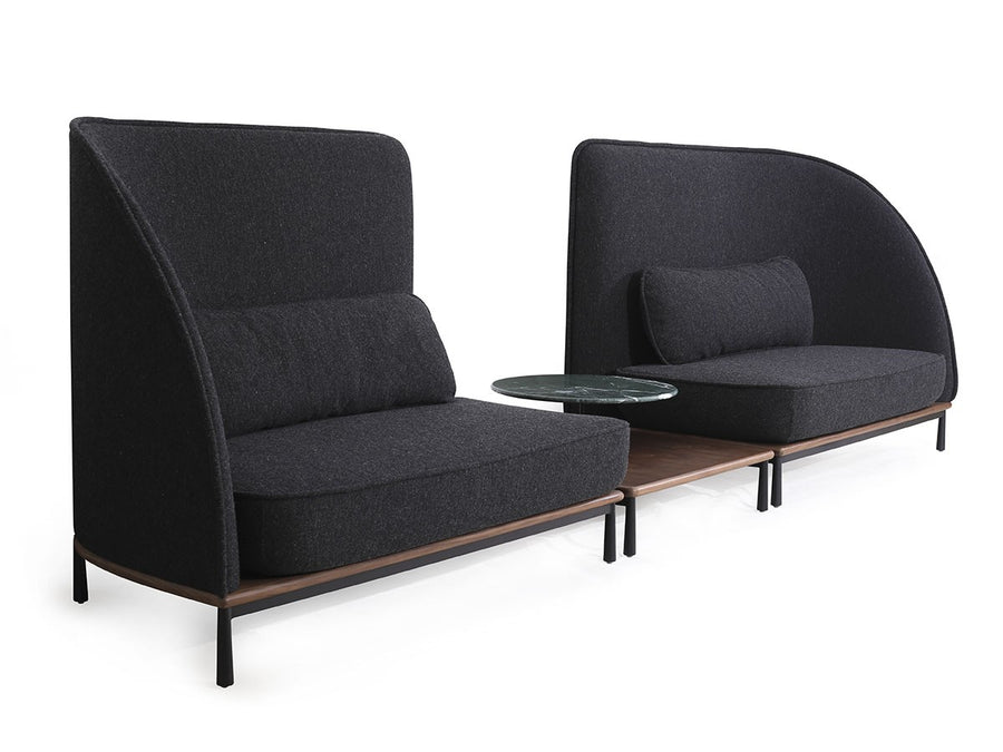 Arc Highback Love Seat