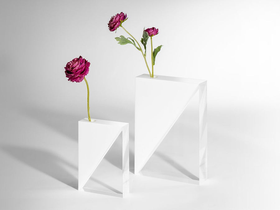 DIAGONAL flower vase L