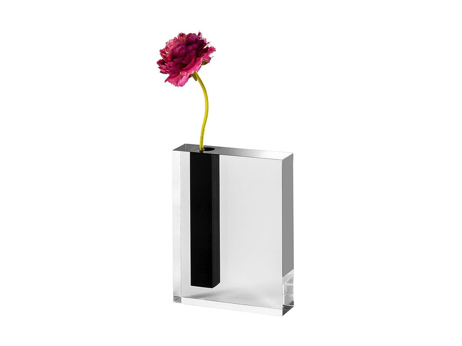 BLACK LINE flower vase S