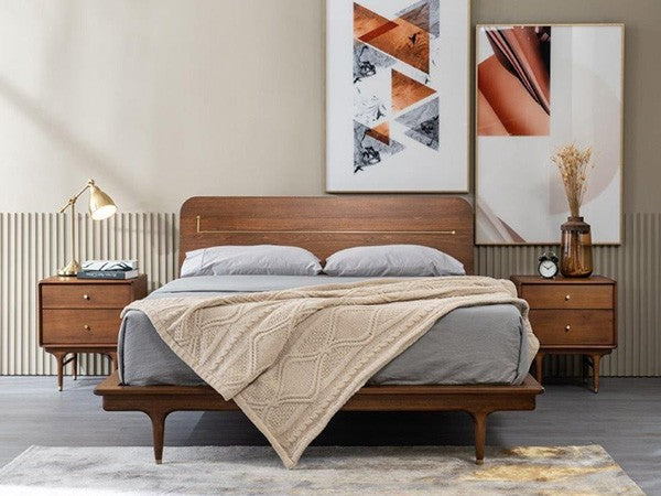 JULIE COPPER DOUBLE BED FRAME