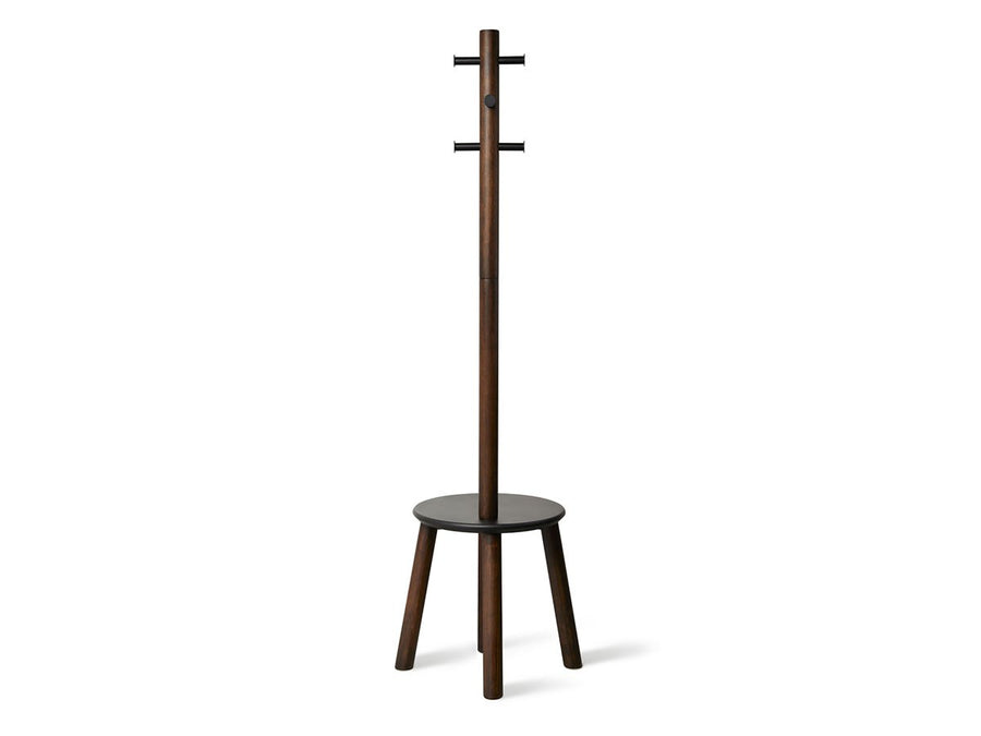 Pillar Stool Coatrack