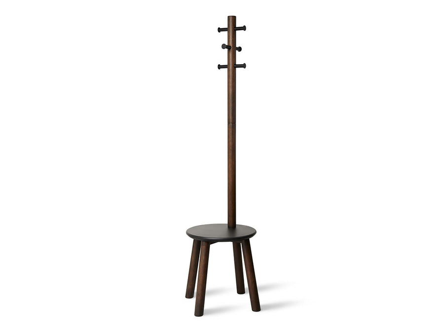 Pillar Stool Coatrack