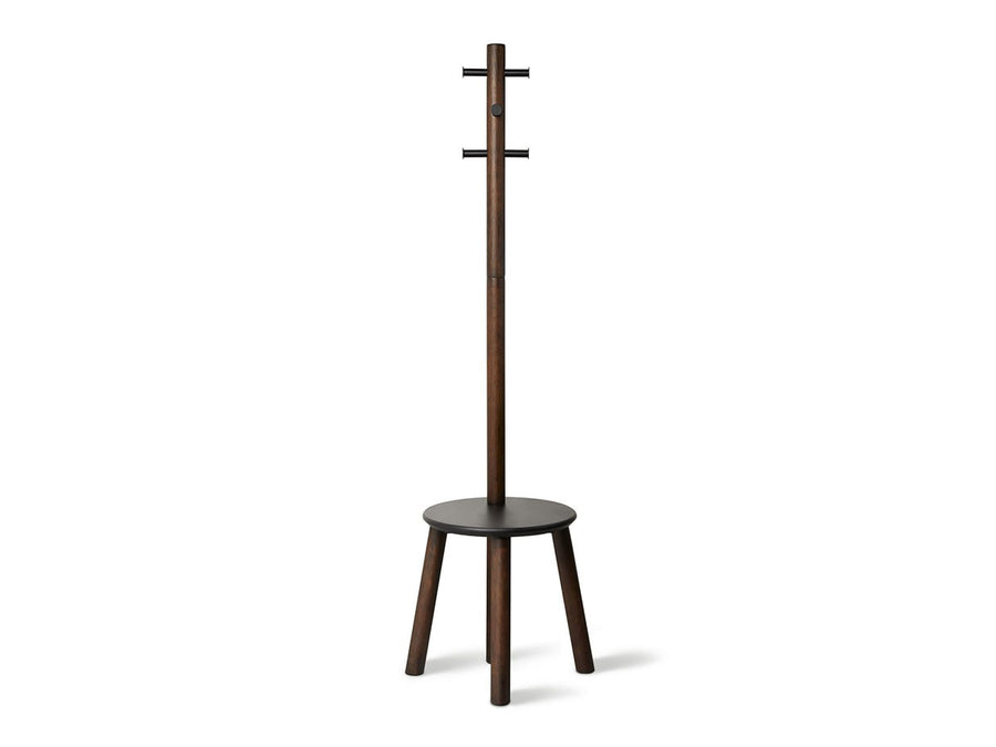 Pillar Stool Coatrack