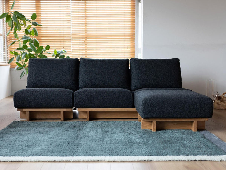 crossing sofa ottoman