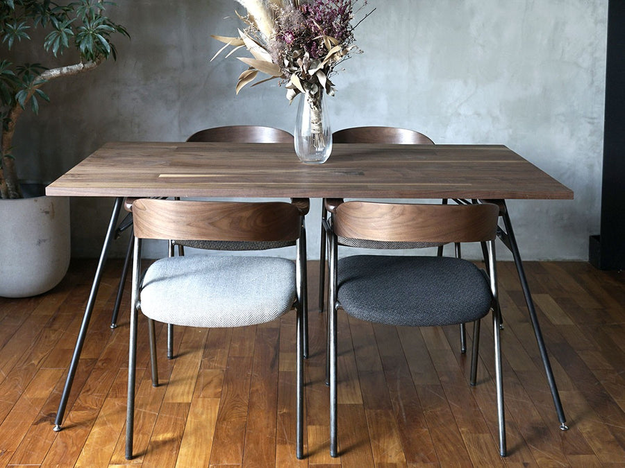 welme dining table 1500 walnut