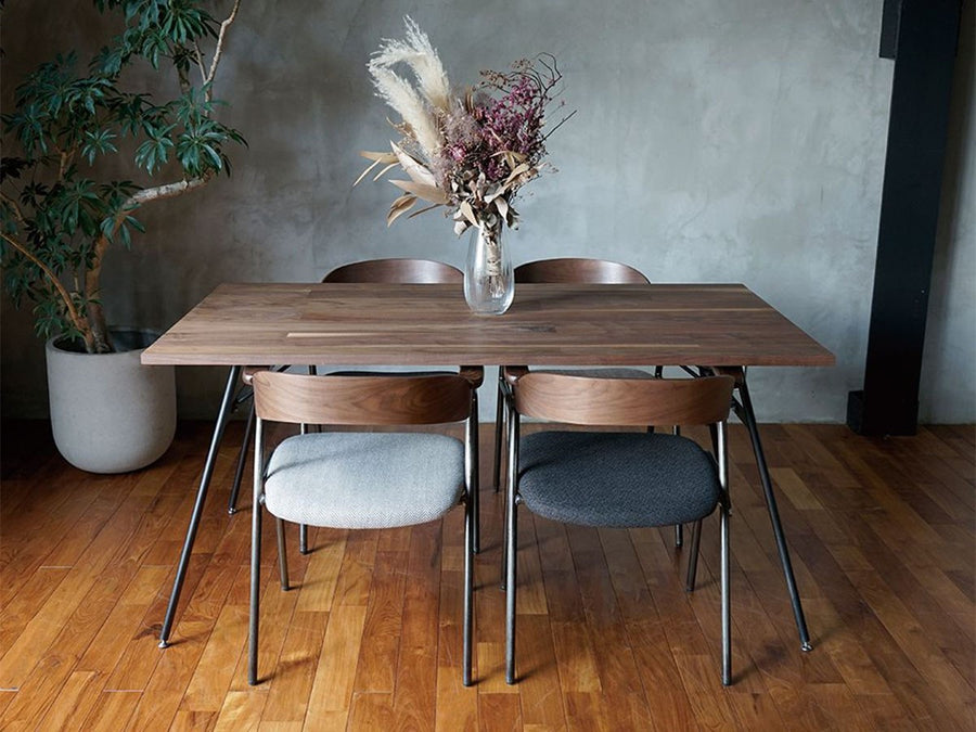 welme dining table 1500 walnut