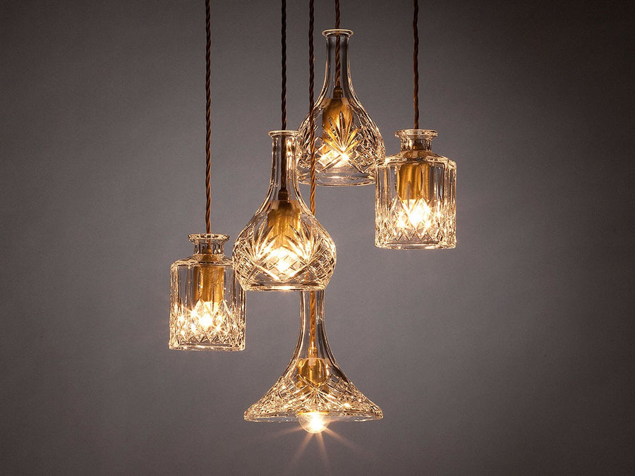 DECANTER CHANDELIER 5 PIECE