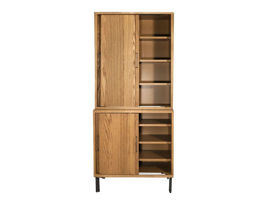 cadeal book case wood door