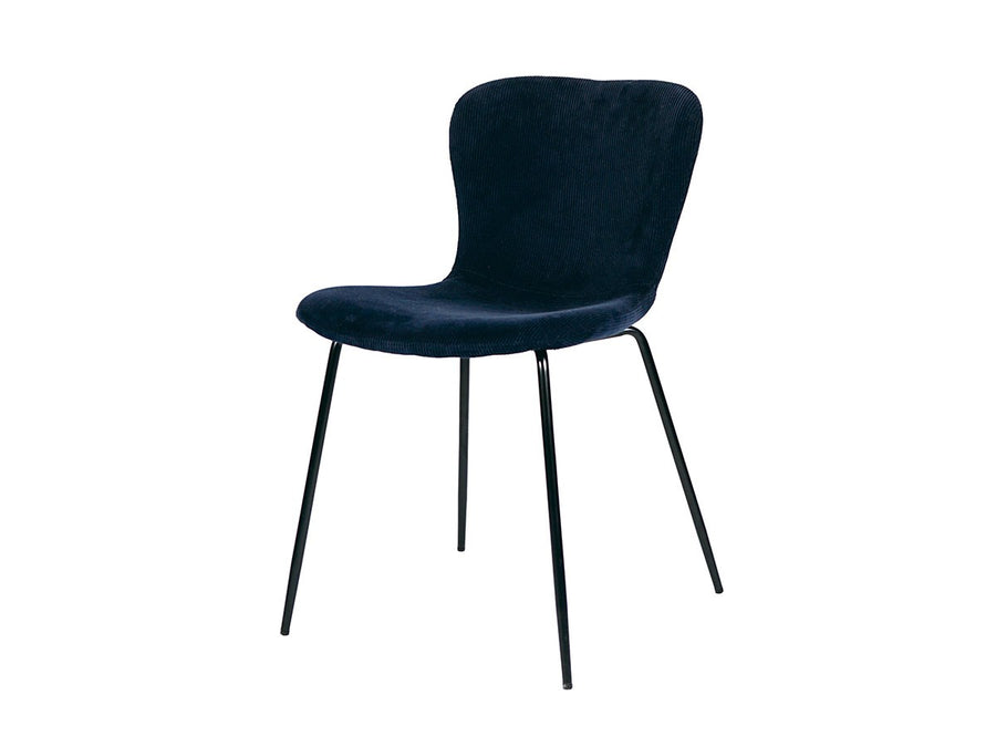 zip design chair corduroy