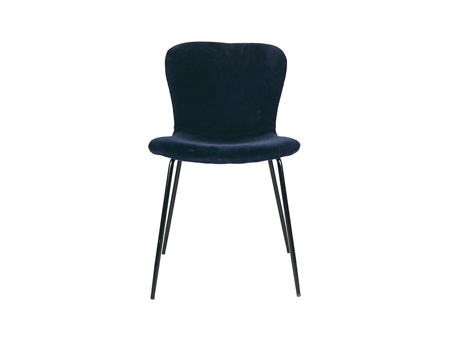 zip design chair corduroy