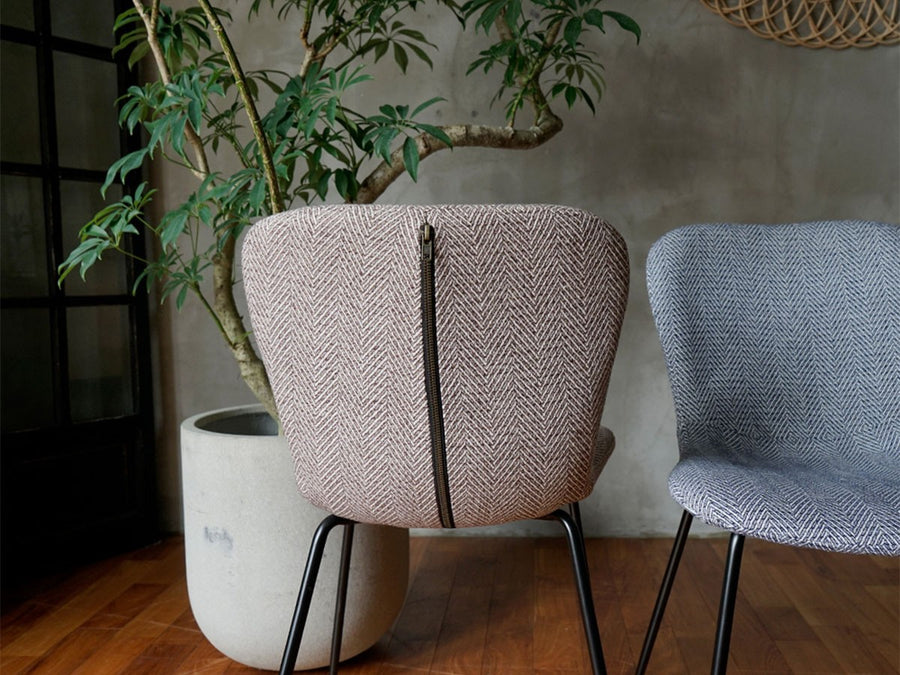 zip design chair herringbone