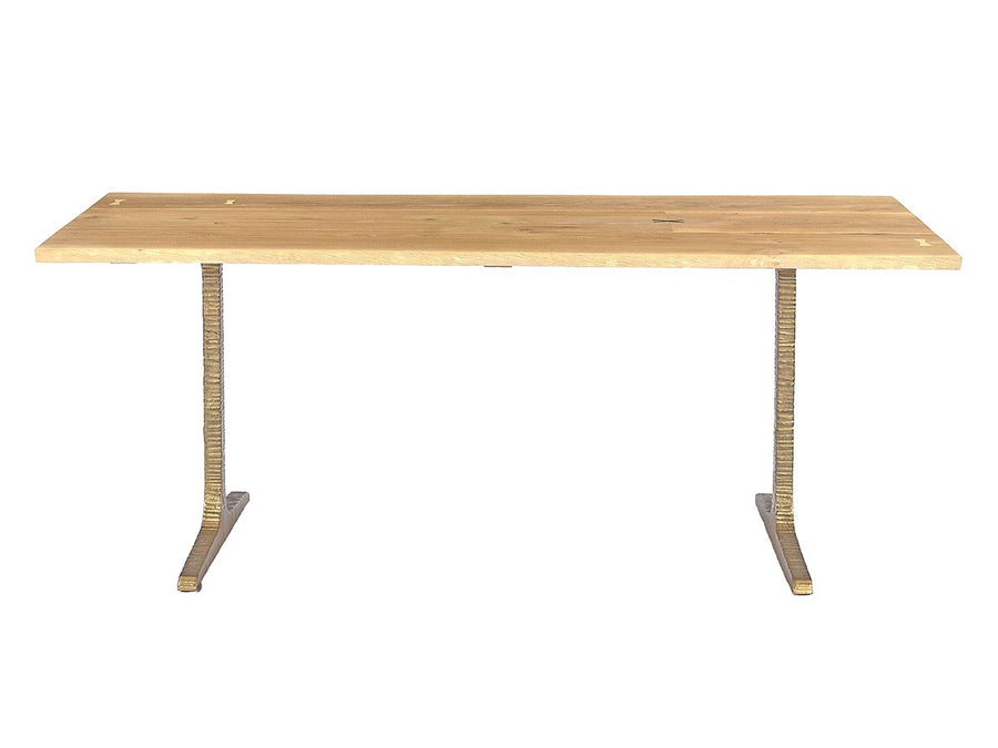 T LEG DINING TABLE