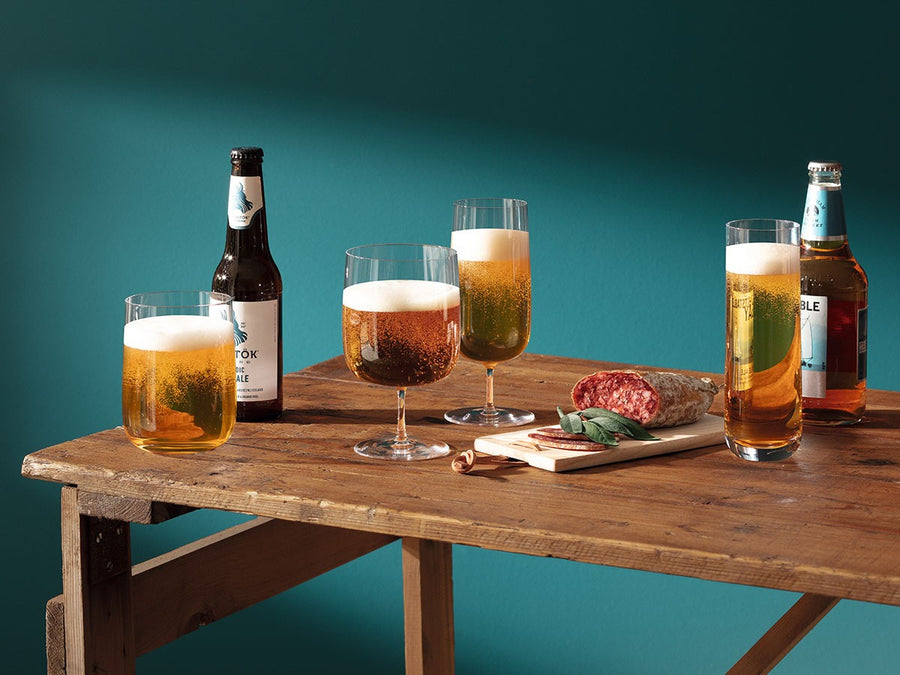 BOROUGH PILSNER GLASS SET4