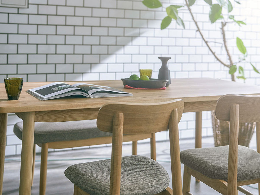 saucer dining bench