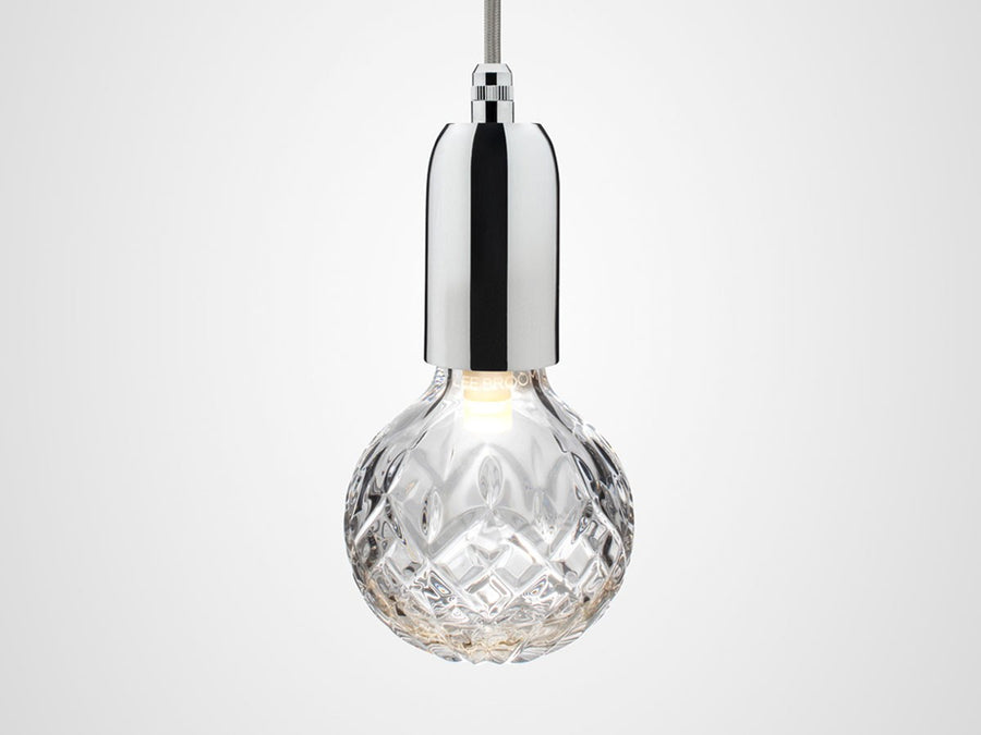 CRYSTAL BULB CHANDELIER 3 PIECE