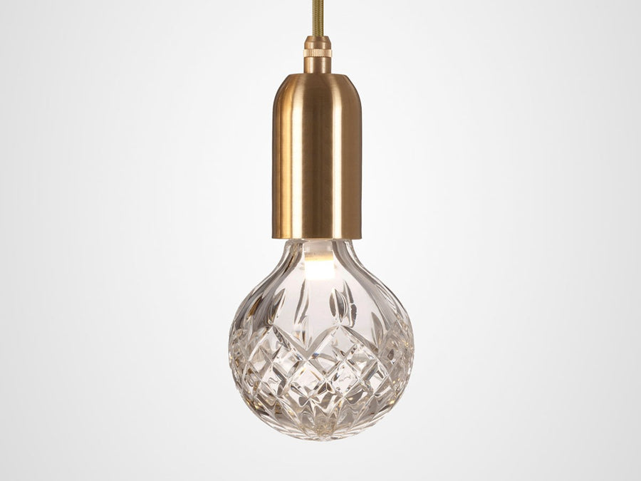 CRYSTAL BULB CHANDELIER 3 PIECE