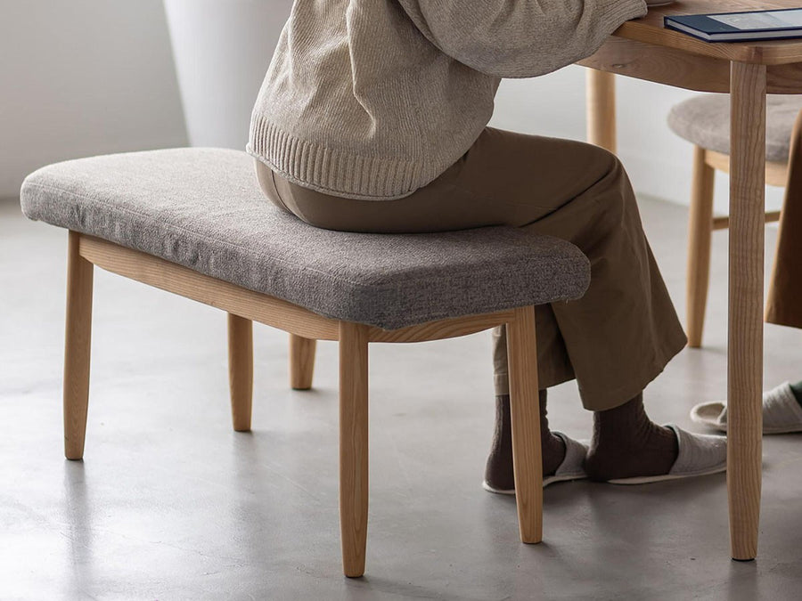 saucer dining bench