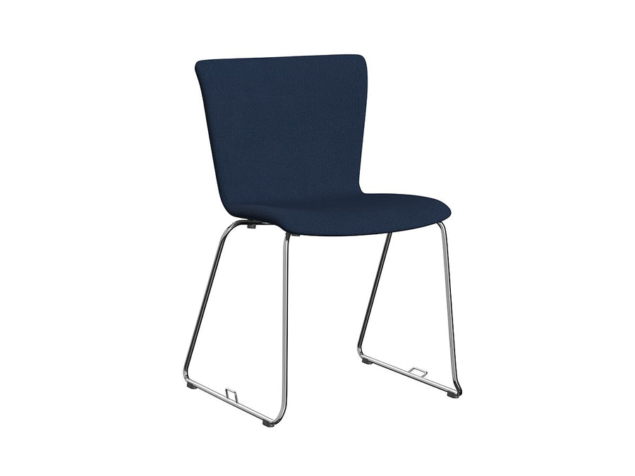 VICO DUO Chair, Fully Padding, with Connecting Device, Sled Legs, VM115