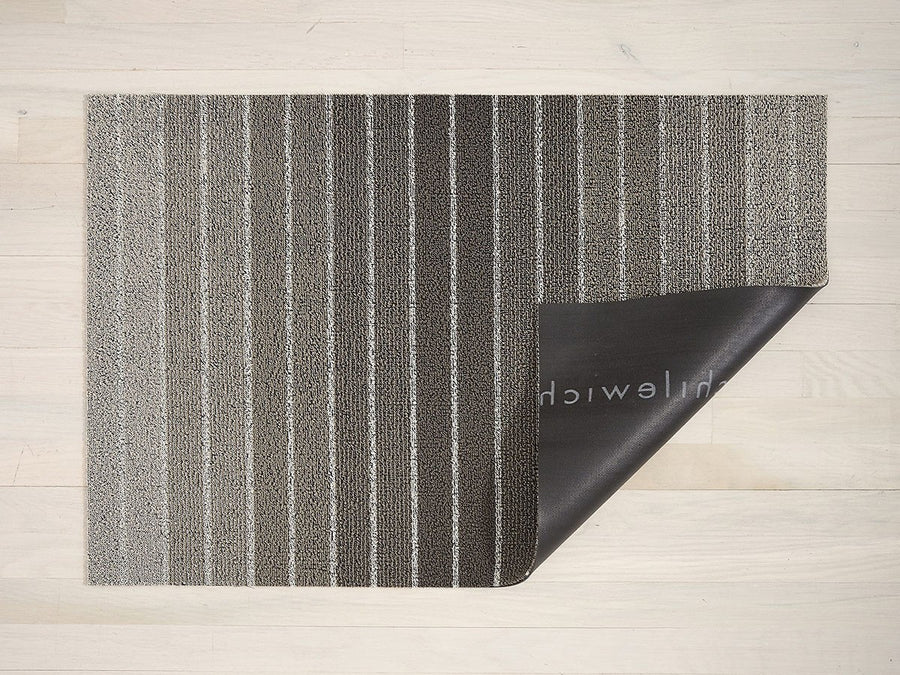 Block Stripe Shag Mat