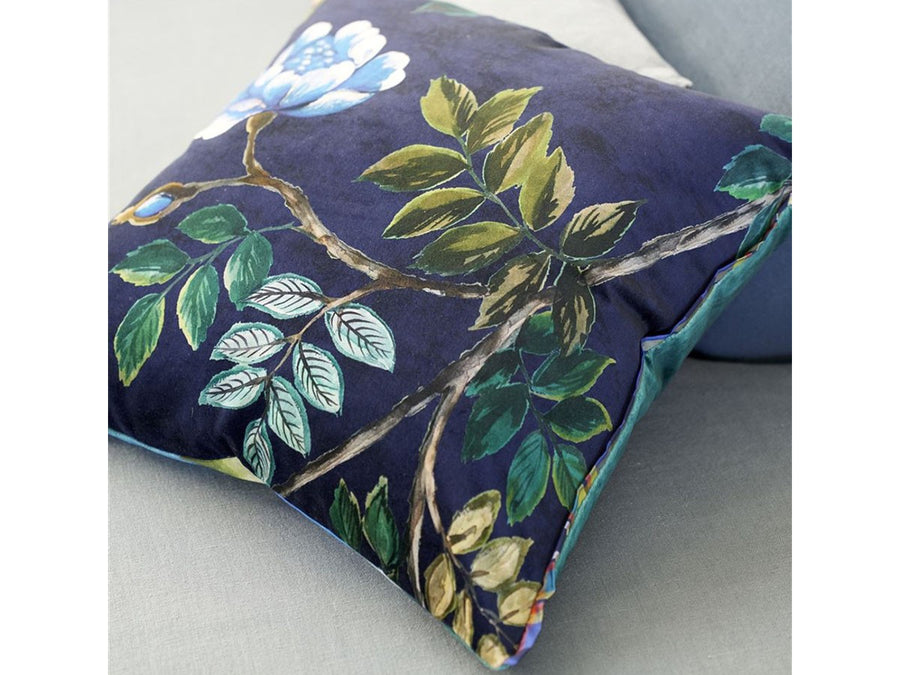 Porcelain de Chine Velours Cushion