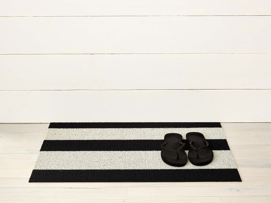 Bold Stripe Shag Mat