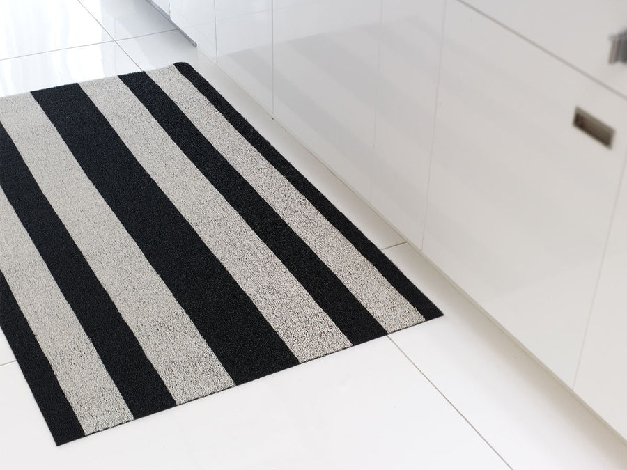 Bold Stripe Shag Mat