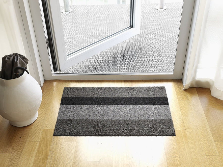 Bold Stripe Shag Mat