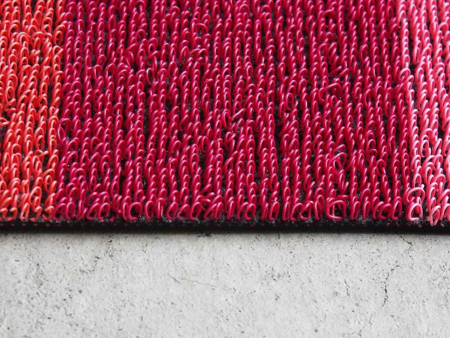 Bold Stripe Shag Mat