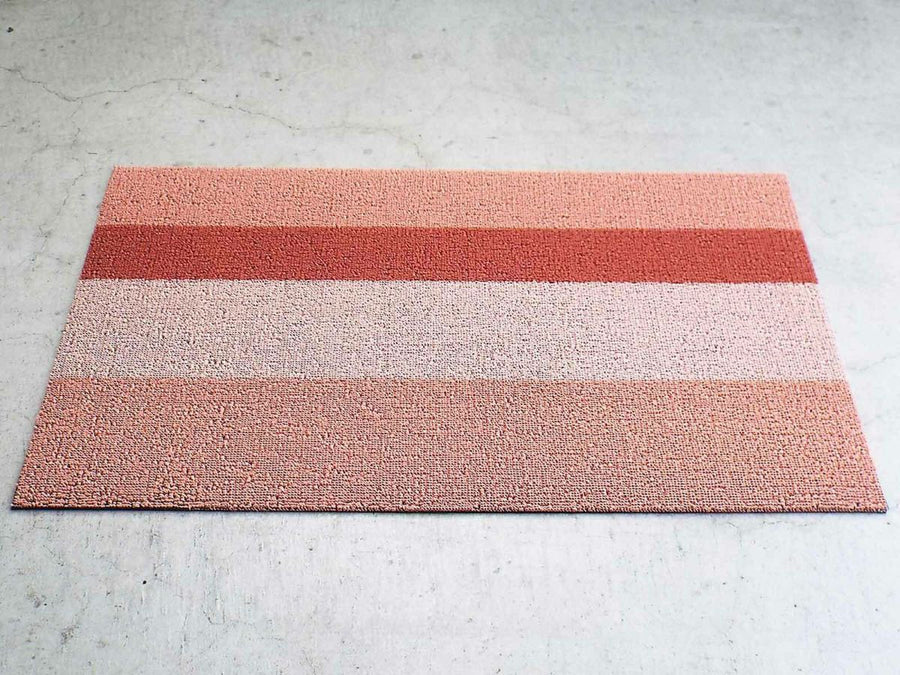 Bold Stripe Shag Mat