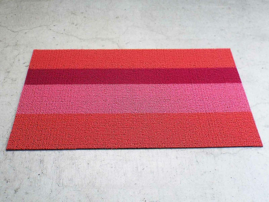 Bold Stripe Shag Mat