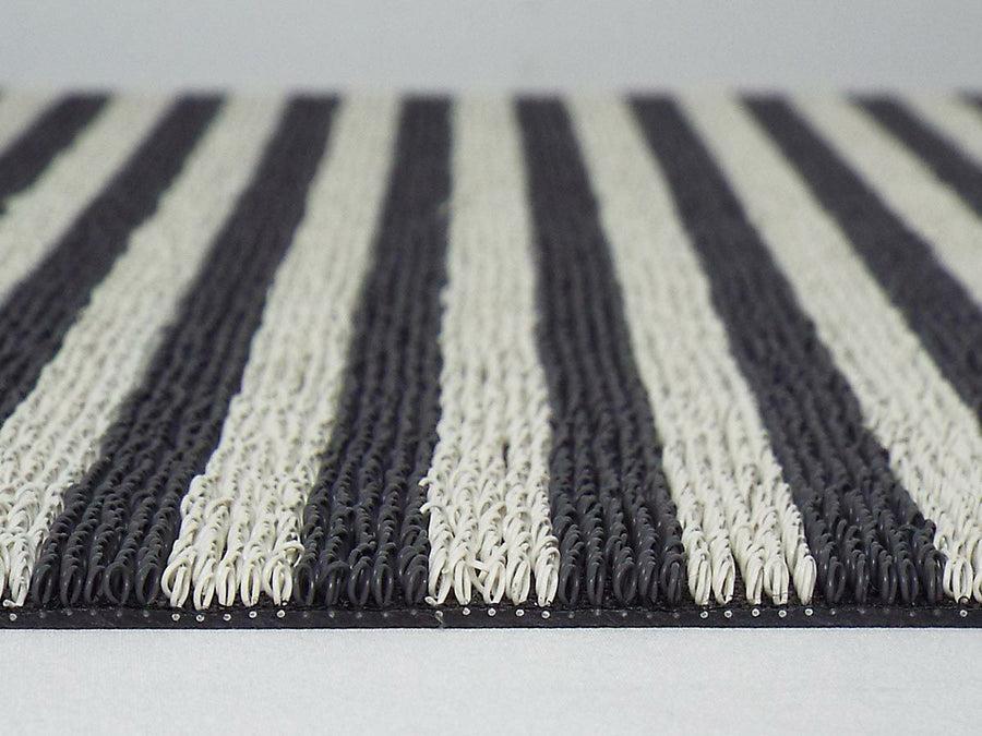 Breton Stripe Shag Mat