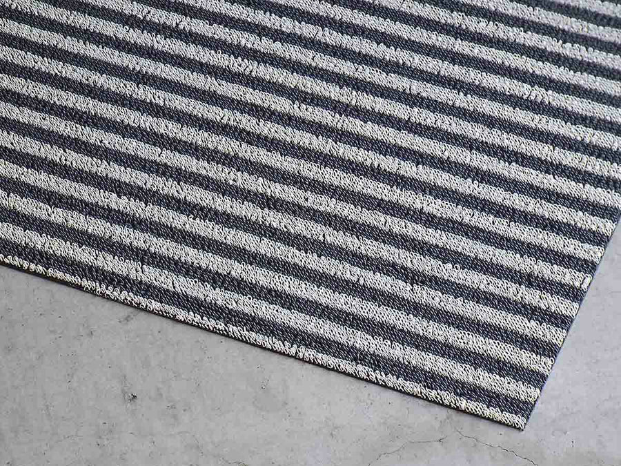 Breton Stripe Shag Mat