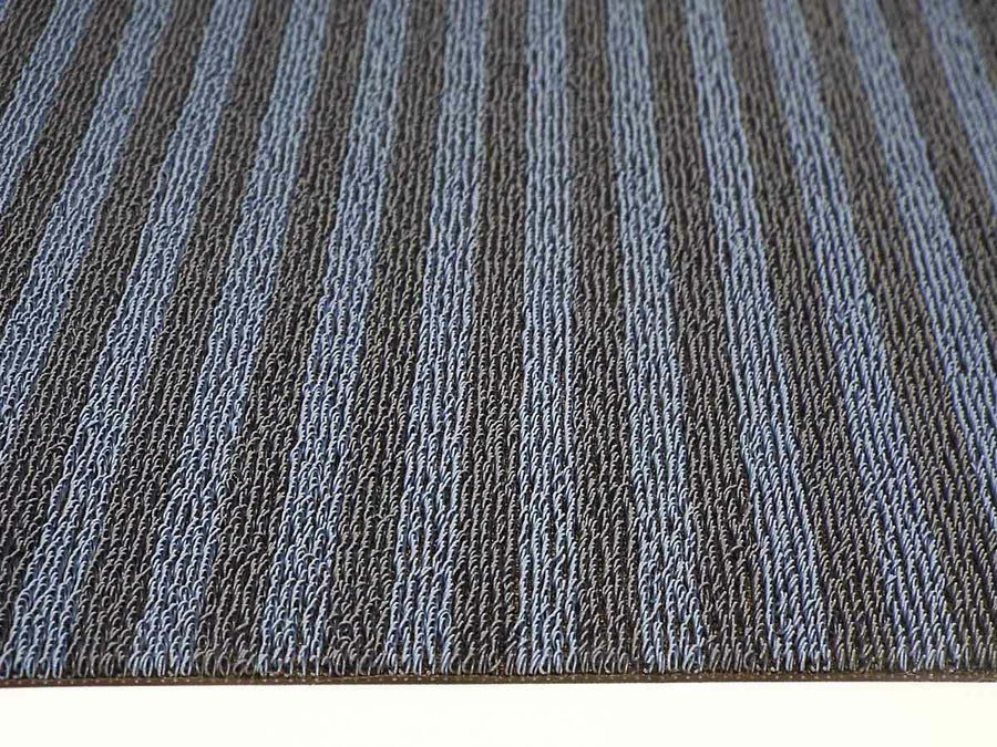 Breton Stripe Shag Mat